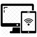 Dispositivos Conectados Punto De Acceso Personal Dispositivos De Internet Icono