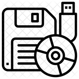 Dispositivos de almacenamiento de datos  Icon