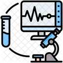 Dispositivos Medicos Monitor Microscopio Icono