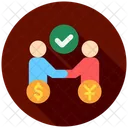 Resolution Conflict Settlement Icon