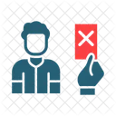 Disqualified Job Recruitment Icon