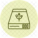 Disque Dur Externe Icône