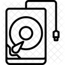 Disque Dur Externe Icône