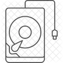 Disque Dur Externe Icône
