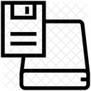 Disquete Caixa Dados Ícone