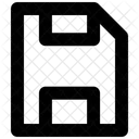 Disquete Armazenamento Interface Do Usuario Ícone
