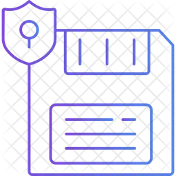 Disquette sécurisée  Icône