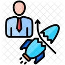 Disruption Rocket Launch Rocket Icon