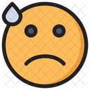 Dissapointed Emoji Expression Icon