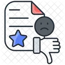 Dissatisfied  Icon