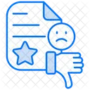 Dissatisfied  Icon