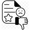 Dissatisfied  Icon