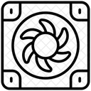 Dissipateur De Chaleur Icône