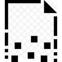 Dissolve Document  Icon