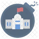 Dissolve Parliament Shutdown Government Icon