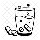 Dissolve Tablets Soluble Tablets Effervescent Tablets Icon