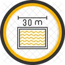 Distance  Icon