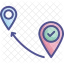 Distance Location Market Icon