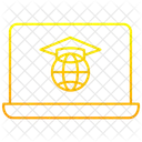 Online Learning E Learning Virtual Education Icon