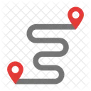 Distance People Coronavirus Icon