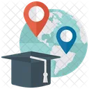 Distance Learning Distance Education Virtual Learning Icon