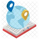 Distance Learning Distance Education Online Training Icon
