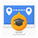 Distance Learning  Icon