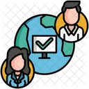 Distance Mentoring  Icon
