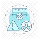 Distance Principle Radiation Icon