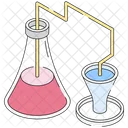 Distillation Reaction Lab Icon