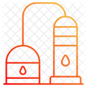 Distillation Petroleum Funnel Icon