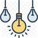 Distinct Bulb Light Icon