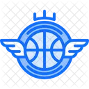 Distintivo de basquete  Ícone