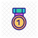 Distintivo de campeão  Ícone