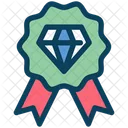 Distintivo de Diamante  Ícone