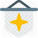 Distintivo De Estrela Cruzada Medalha De Estrela Cruzada Medalha Icon