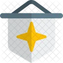 Distintivo De Estrela Cruzada Medalha De Estrela Cruzada Medalha Icon