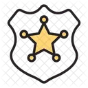 Distintivo Policial Insignia Emblema Ícone