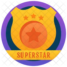 Distintivo de estrela  Ícone