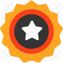 Distintivo De Xerife Aplicacao Da Lei Deputado Icon
