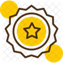 Distintivo De Xerife Aplicacao Da Lei Deputado Icon