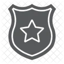 Polizia Distintivo Ufficiale Icon