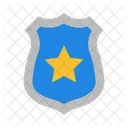 Distintivo de polícia  Ícone