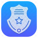 Distintivo de polícia  Ícone