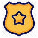 Distintivo de polícia  Ícone