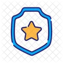 Distintivo de polícia  Ícone