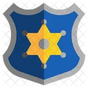 Distintivo de polícia  Ícone