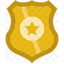 Distintivo de polícia  Ícone