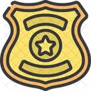 Distintivo de polícia  Ícone