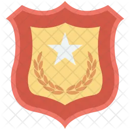 Distintivo de polícia  Ícone